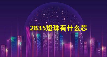 2835燈珠有什么芯片的 2835燈珠多少瓦